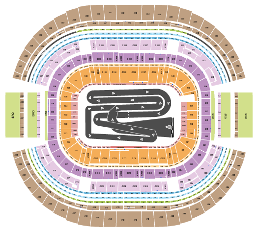 AT&T Stadium AT&T Stadium Seating Chart
