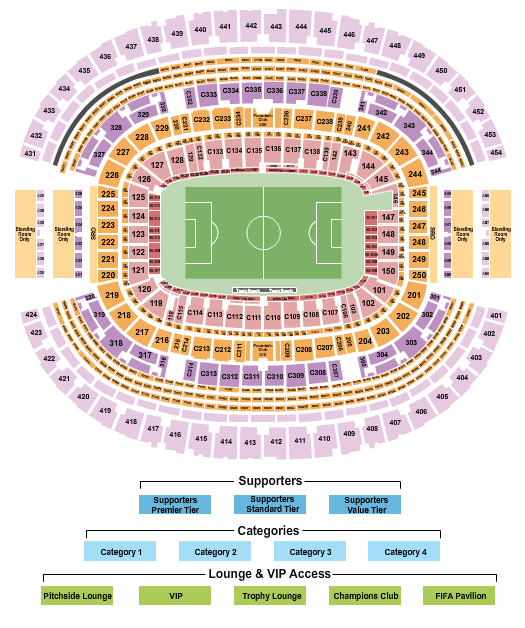 AT&T Stadium AT&T Stadium Seating Chart